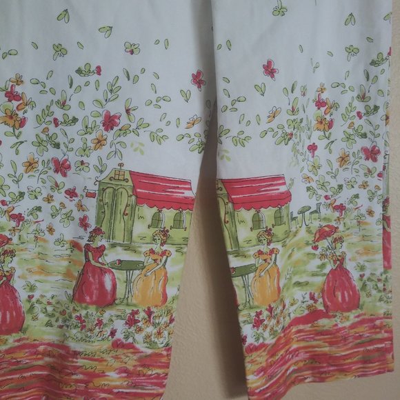 La Vore White Cafe Scene Slacks Women's Small - Picture 7 of 8